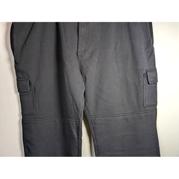 Duluth Trading Co Souped‎ Up Cargo Sweatpants Men's Size 4XL X 30 Belted Lounge - Picture 3 of 11